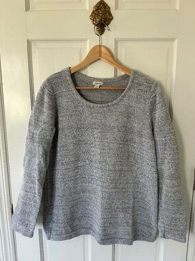 LL Bean cotton marked summer sweater